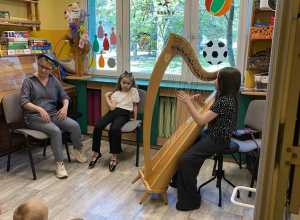 Koncert na Harfie- uczennice OSM I i II stopnia im H. Wieniawskiego w Łodzi