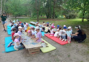 Warsztaty plastyczne - zwierzątka z drewienka